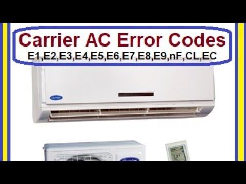 Carrier Ductable Ac Error Code: Quick Fixes & Expert Solutions